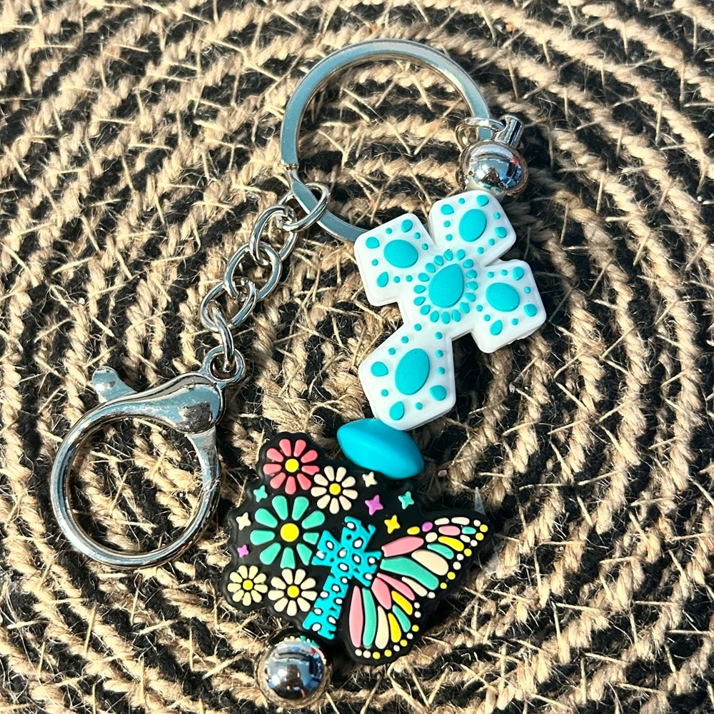 Cross Keychain